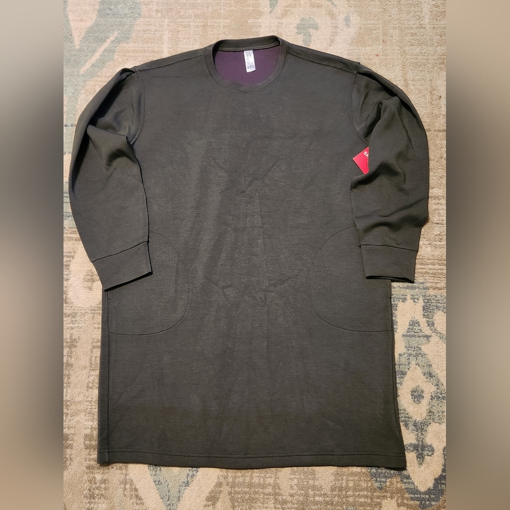 Spanx Airessentials Crew Neck Dress. Size XL. Dark Green Color. NWT
